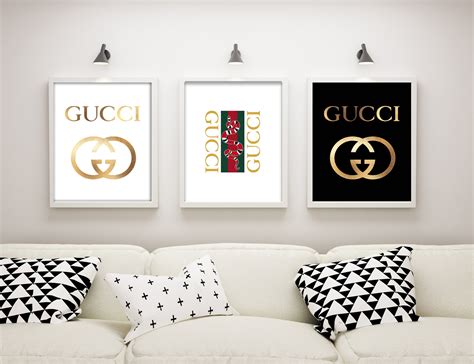 gucci wall art|gucci inspired wall art.